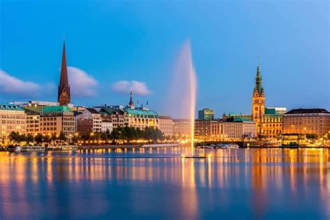 CEST to Hamburg, Germany .